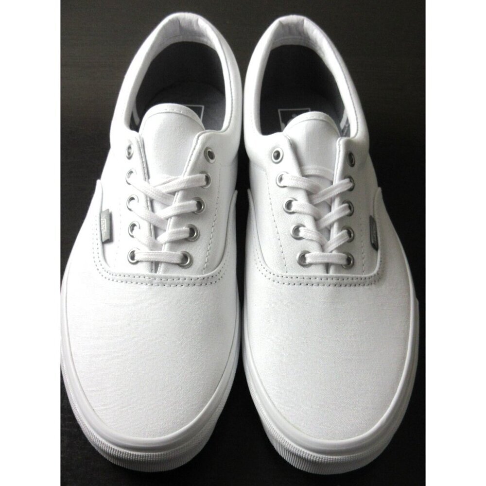 Vans Women's Era Mix True White Classic Canvas Skate Boat shoes Sizes NIB - Picture 3 of 5